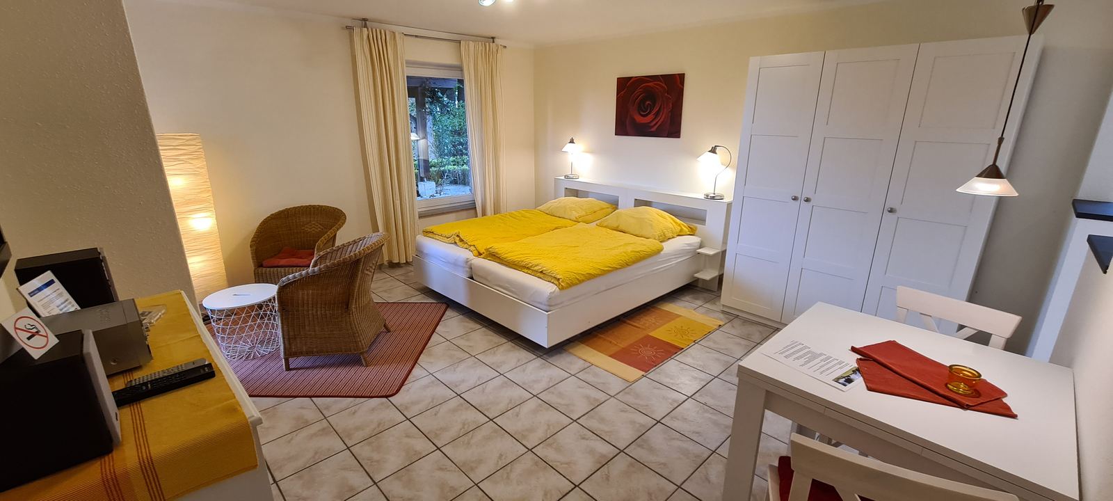 Appartement 1, Sitzecke