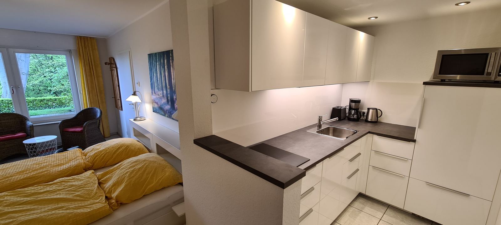 Appartement 2, Küchenbereich