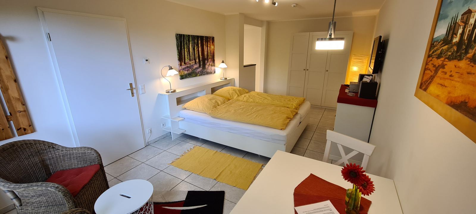 Appartement 2, Sitzecke